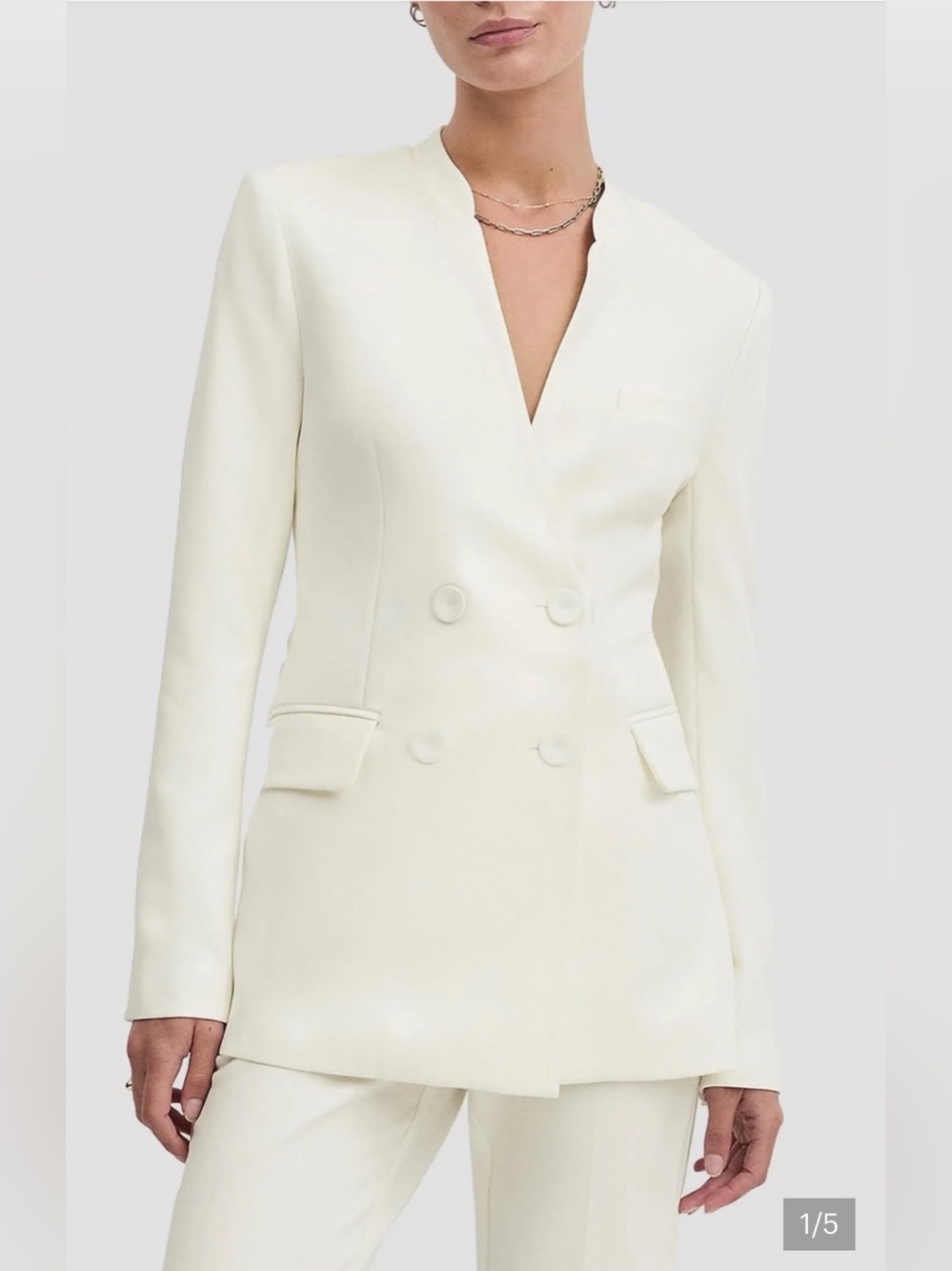Favorite daughter 398$ Celeste slim fit double breasted blazer